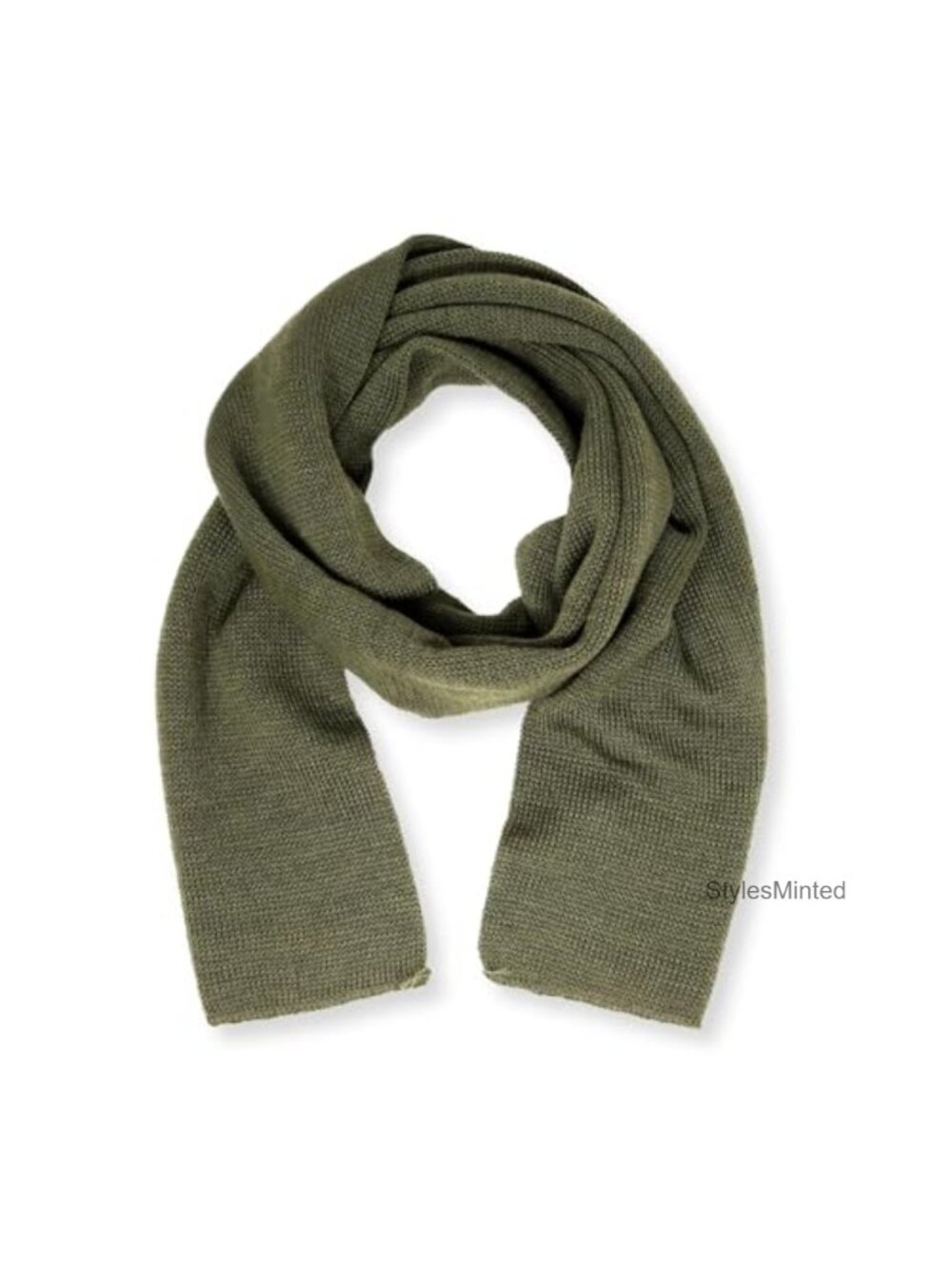 100% Wool Cold Weather Scarf Military GI Made in USA